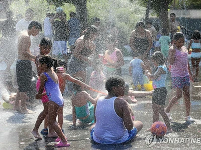 주말, 1억명 극한폭염 노출⋯뉴욕 체감기온 106도