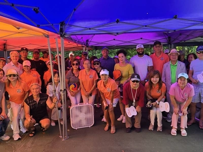 한인회 주최 '테니스, 음식자랑대회' 성황