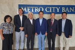 애틀랜타 옥타, 메트로시티은행에 감사패 전달