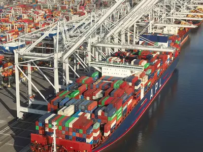 물동량 폭증 조지아 항만…역대 최대 규모 근접