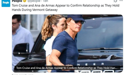 톰 크루즈, 26살 연하 배우 아나 데 아르마스와 공개 열애 행보