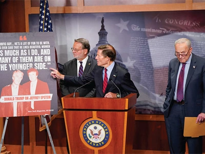 트럼프, 엡스타인 해명하려다… ‘충격적 고백’ 말실수