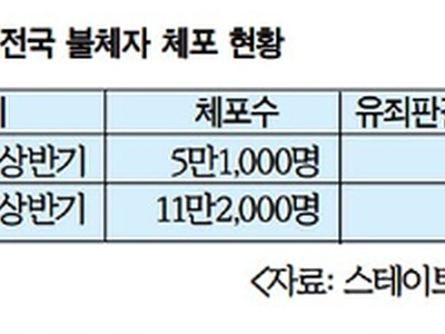 ICE 체포 불체자중 유죄판결 40% 불과
