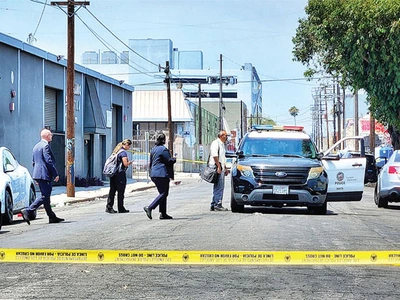 LA 다운타운 총기난사… 8명 사상