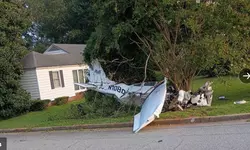디캡 공항 인근 경비행기 추락