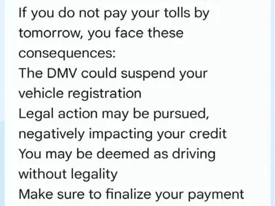 "수상한 휴대전화 문자...절대 클릭 금지"