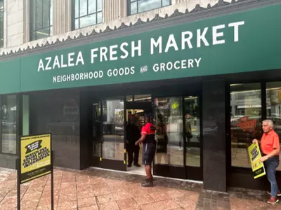 애틀랜타시 지원 첫 식료품점 탄생