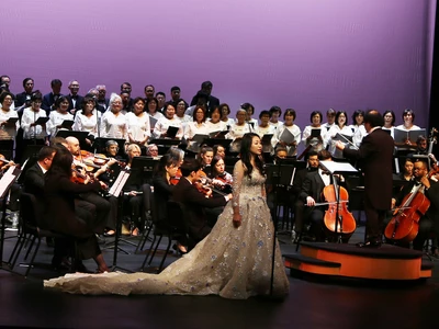 광복 80년, 통일기원 '애국가와 아리랑'에 감동