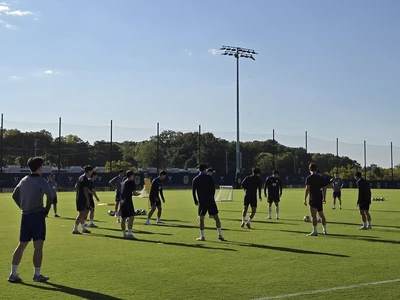 완승으로 '분위기 업'…홍명보호, 내슈빌서 멕시코전 대비 시작