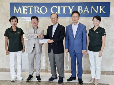 메트로시티은행 코리안페스티벌에 1만달러 후원금