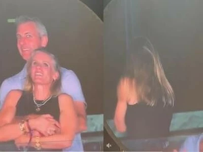 "'콜드플레이 공연 불륜' 여성 남편도 같은 공연장서 데이트"