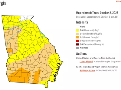 조지아 가뭄 확산...20년래 강수량 최저