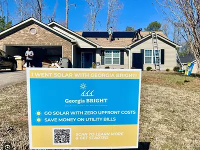 조지아 태양광 패널 무료설치 무산 위기