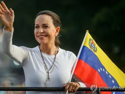 노벨평화상에 독재 맞선 '베네수엘라 민주화 불씨' 마차도