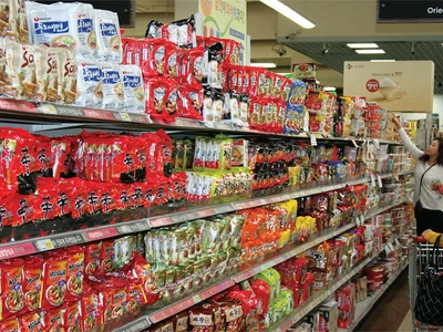 “한국인의 못 말리는 라면 사랑”