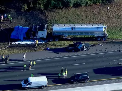 I-85서 6중 추돌사고...일가족 8명 사망