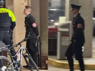 UGA 학생, 나찌제복 남성에 폭행 당해