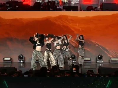 르세라핌, 엔비디아 행사서 특별무대…젠슨 황 CEO가 직접 소개