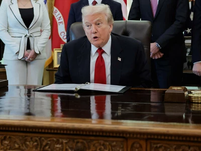 트럼프, ‘관세’ 여론전… “1인당 최소 2천불 배당금 지급”