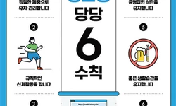 매일 10분만 바꿔도… 당뇨 예방 6대 생활수칙