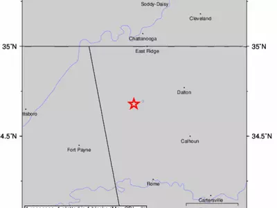 일요일 새벽 조지아서 또 지진