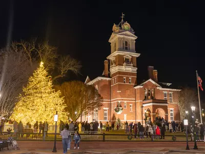 귀넷, 전통의 성탄절 트리 점등식