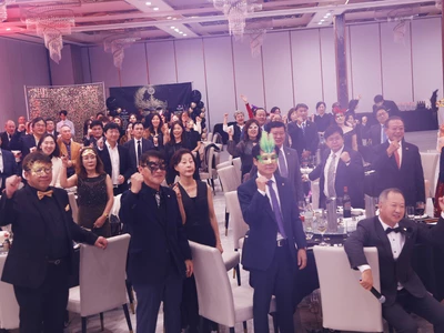 한인상의, 50주년 기념 가면무도회 갈라 성황