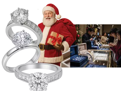 “반지천국 보석 쇼핑, 크리스마스 전후를 노려라!”