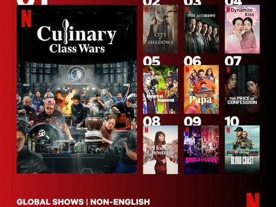 요리 예능 '흑백요리사2', 공개 첫 주에 넷플릭스 비영어 쇼 1위