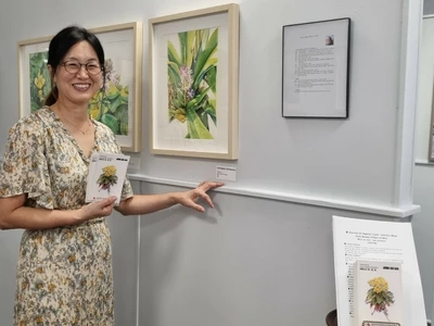 정석란 작가, 애틀랜타서 보태니컬아트 초대전 개최