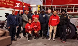 중앙교회 지역 공공기관에 후원금 전달