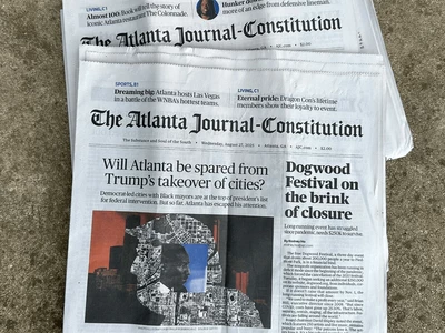 157년 역사 AJC 종이 신문 '마침표'