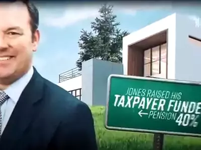 의문의  8백만달러 광고… 조지아 정가 ‘요동’