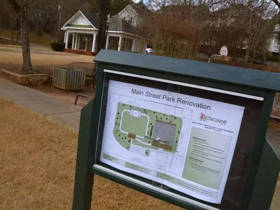 30년 된 스와니 올드타운 공원 새 단장