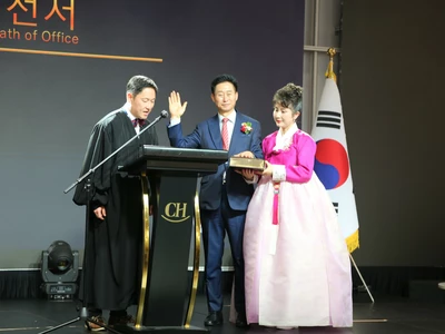 서정일 총회장 취임 "한인 권익 신장 힘쓰겠다"