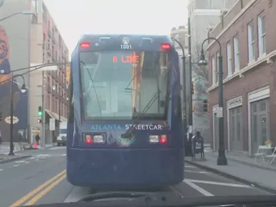 애틀랜타 도심 전차 운행 재개