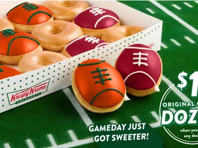 오늘 하루 크리스피 크림 다즌 단 '1달러'