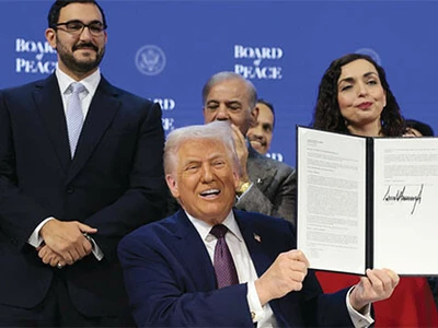 ‘트럼프의 국제기구’ 19개국 평화위 출범… 서방 대거 불참