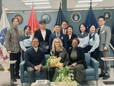 향군 미 남부지회, 조지아 보훈처장과 간담회