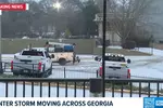 도로 결빙 ∙ 항공편 결항…조지아 ‘올 스톱’