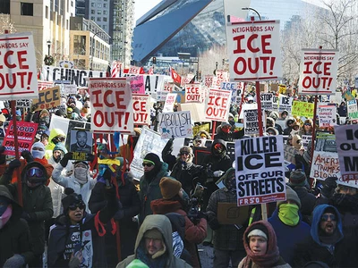 “ICE는 물러가라”… 미네소타 주민들 연일 시위