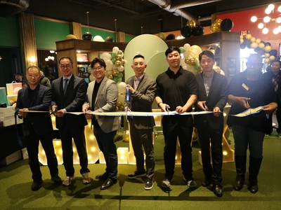 최고 실내골프 시뮬레이터 '골프 VX 둘루스' 오픈