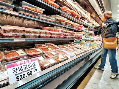 소고기가 ‘금값’… 한인들 “갈비 먹기 겁난다” 한숨