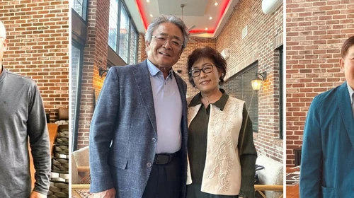 한인 시니어 세 부부, 한미장학재단에 11만 달러 기탁