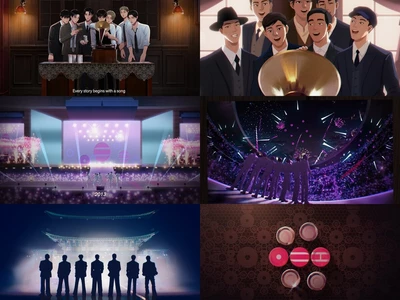 방탄소년단이 전하는 '아리랑'의 메시지…애니메이션 공개