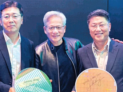 젠슨 황 “생큐 삼성”… K-반도체와 AI 동맹 강화