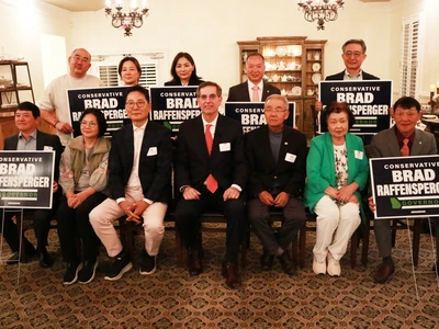 래펜스퍼거 주지사 후보, 한인사회 후원회 개최