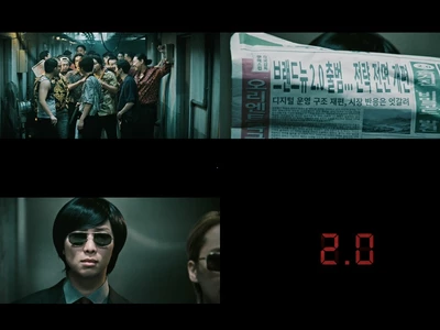 BTS '2.0' 뮤비, 박찬욱 '올드보이' 오마주