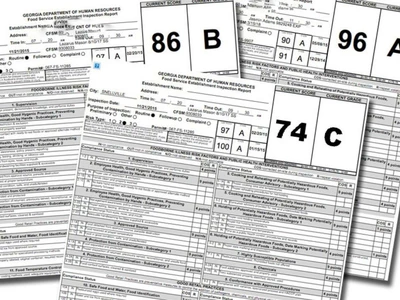 "내 단골 식당 위생점수는?" 귀넷 식당 25곳 인스펙션