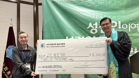 성결교 동남지방회, 교단에 1만6천 달러 후원